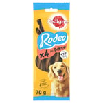 Pedigree Rodéo - Friandises torsadées au bœuf pour Chien Adulte, 80 récompenses (20 sachets de 4 sticks)