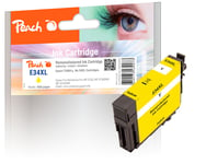 Kompatibel med Peach Epson WorkForce Pro WF-3720 DW bläckpatron, 14ml, Gul