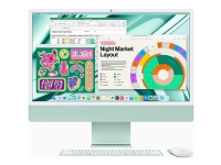 Apple iMac with 4.5K Retina display - Allt-i-ett - M3 - RAM 8 GB - SSD 256 GB - M3 8-core GPU - 802.11ax (Wi-Fi 6E), Bluetooth 5.3 - WLAN: 802.11a/b/g/n/ac/ax (Wi-Fi 6E), Bluetooth 5.3 - Apple macOS Sonoma 14.0 - skärm: LED 24 4480 x 2520 (4.5K) - tangentbord: dansk - rosa