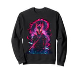 Robot Samurai Warrior Japanese Samurai Ninja Sweatshirt