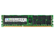 16GB DDR3 1x16GB Samsung RDIMM 2Rx4 ECC PC3-14900R 1866MHz Dual Rank x4 RAM Minne