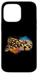 Coque pour iPhone 14 Pro Max Ball Python Aquarelle Reptile Keeper Paint Splash