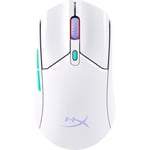 HyperX Pulsefire Haste 2 Core Blanc Souris Gaming Sans Fil pour PC