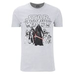 Star Wars Men's The First Order T-Shirt - Grey - L