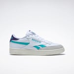 Reebok Club C Revenge Shoes Men Cloud White / Classic Teal Bold Purple