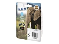 Epson 24Xl - 9.8 Ml - Xl - Lys Cyan - Original - Blister - Blekkpatron - For Expression Photo Xp-55, 750, 760, 850, 860, 950, 960  Expression Premium Xp-750, 850