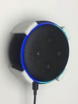 Wall Bracket Mount For Echo Dot 3rd Generation 3 Gen 4 Leg In White