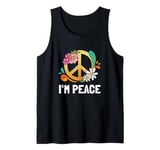 I come in peace im peace couples Tank Top