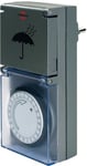 Timer Brennenstuhl MZ 44, 24h inställning, IP44, 230V/16A/3500W