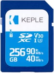 256Gb Sd Card Class 10 Memoire Carte Compatible Avec Sony Alpha 7S, A5300, A6300, A6400, A6500, A7 Ii / A7 Iii, A7R Ii / A7R Iii, A7S / A7S Ii, A9, Nex-7 / Nex-C3 Camera | U3 Sdxc 256 Gb