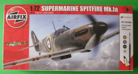 Vintage Airfix Model kit A68206 SUPERMARINE SPITFIRE Mk 1a - 1:72 Scale