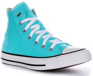 Converse A06562C Chuck Taylor All Star Hi Top Cyan Blue UK 6 - 12