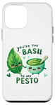 Coque pour iPhone 12 mini Basilic Pesto Food Pun Funny Valentine Couples Bestie Friend