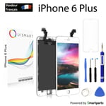 OuiSmart® ECRAN LCD POUR IPHONE 6 PLUS RETINA + VITRE TACTILE BLANC AVEC OUTILS 