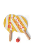 Beach Tennis - Frescobol Home Decoration Puzzles & Games Games Yellow PRINTWORKS