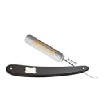 DOVO Straight Razor 5/8"-  Black Ebony, Astrale