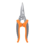 Zwindy Outil de Jardin | Bonsai Cutters Ciseaux d'élagage en Acier Inoxydable avec Ressorts intégrés, économisent l'effort, Une efficacité de Travail élevée, réduisant la Fatigue des Mains.(Orange)