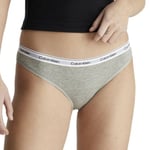 Calvin Klein Trosor Modern Logo Bikini Brief Grå bomull Small Dam