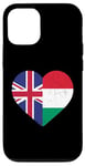 iPhone 12/12 Pro Hungarian heritage UK Hungary British Flag Hungarian Flag Case