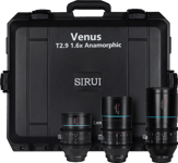 Sirui Anamorphic Venus 3x Lens-Kit (35/75/150mm) + Hard Case RF-Mount