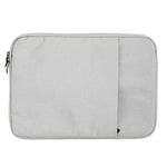 Sacoche pour ordinateur portable adaptée pour macbook Huawei Lenovo 12/13 pouces tablette doublure sac housse de protection en néoprene - gris - 13 pouces petit (avec portable) Remarques : 100 ensembles