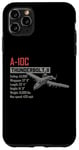 Coque pour iPhone 11 Pro Max Avion américain A-10C Thunderbolt II