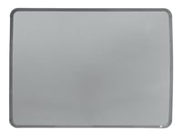 Nobo Slimline - Whiteboard-Tavla - Väggmonterbar - 580 X 430 Mm - Stål - Magnetisk - Silver - Grå Ram