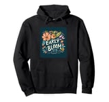 Nice Flowery Early Bloom in Spring Costume Pullover Hoodie