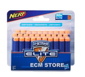 NERF ELITE - Recharges x30 [FLÉCHETTES OFFICIELLES]