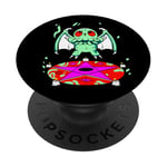 Kawaii Cthulhu Mignon Cthulhu Monstre Necronomicon Pastel Goth PopSockets PopGrip Adhésif