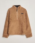 District Vision Half Zip Pile Fleece Sand