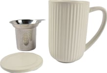 Tea Mug Salt&Pepper Hi!Tea White, 600 Ml