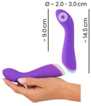 Mini gode vibrant en silicone, petit point G, vibrateur vaginal lisse