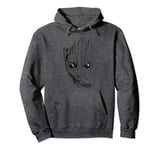 Marvel Guardians Vol. 2 Groot Lines Face Sweat à Capuche