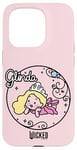 Coque pour iPhone 15 Pro Wicked Glinda Daydreaming Playful Cartoon Style