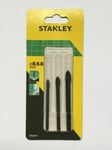 2 x Stanley 3 piece Tile Drill Bit Set STA53312 (5035048091821) 5mm, 6mm, 8mm