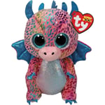 TY BEANIE BOO BABIES FLINT DRAGON PLUSH SOFT TOY NEW WITH TAGS