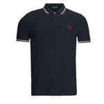 Fred Perry Polo-t-shirts m. korte ærmer TWIN TIPPED FRED PERRY SHIRT