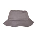 Flexfit Flexfit Cotton Twill Bucket Hat Kids - hatt - Grey - One Size