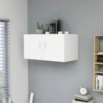 Armoire murale,Meuble de rangement,Armoire suspendue Blanc 80x39x40 cm Bois d'ingénierie CFW86219