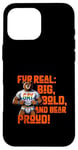 Coque pour iPhone 16 Pro Max Cadeau amusant Gay Bear Pride – Grand et fier LGBT pour homme