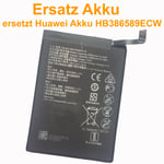 HX Échange Batterie pour Huawei Honor 8 Pro LI-ION Polimer Rechange HB386589ECW