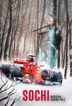 Schatzmix Auto Sochi Russian Grand Prix Plaque Murale en tôle Multicolore 20 x 30 cm