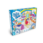 Super Snow - Le Royaume Du Pingouin- Jeu Créatif pour Enfants à Partir de 3 Ans - Sable Magique - Jeu de Construction et d'Imagination - Doux au Toucher - Boite de Jeu se Transforme en Royaume