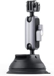 pour PGYTECH Caméra d'action Ventouse Sucker Mount Rangement Pliant Titulaire Support pour OSMO Action/OSMO Pocket 2 /pour GoPro 8/7/Téléphone Portable,pour Voiture sucer Disque Verre cardan