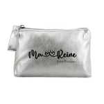 Trousse de maquillage argent ma reine