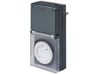 Brennenstuhl 1506460, Daglig Timer, Svart, Ip44, 230 V, 16 A