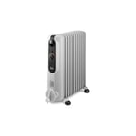 Radiateur bain d'huile - 2500W, Digital temperature control, based on Delonghi TRRSE1225