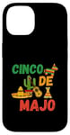 Coque pour iPhone 14 Piñata Nacho Tacos Cinco De Mayo Mai Fifth