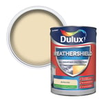 Dulux Weathershield Smooth Masonry Paint - Buttermilk - 5L